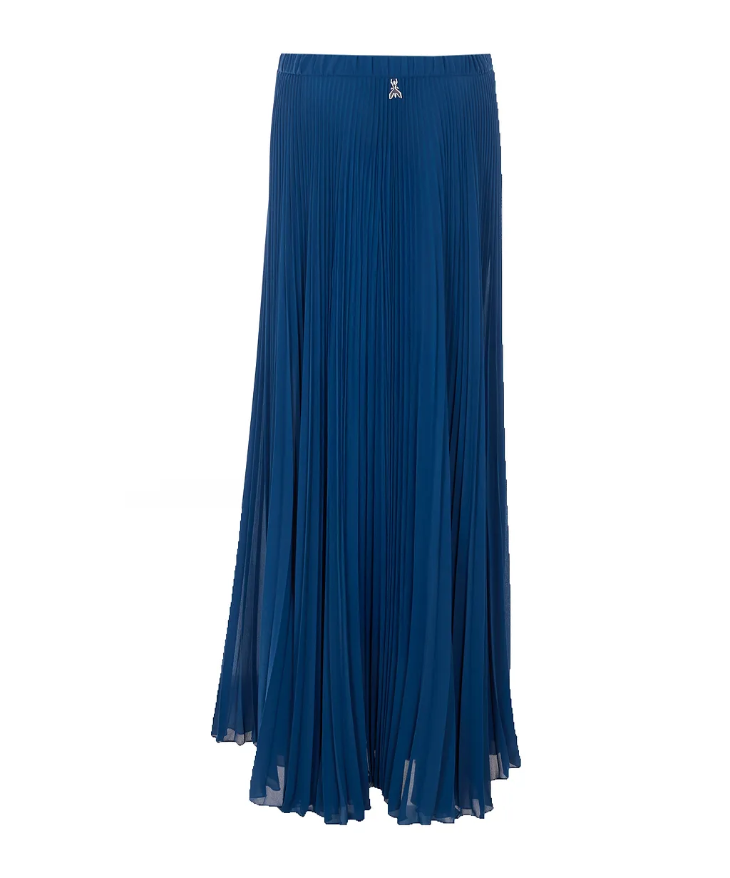 Patrizia Pepe Long Pleated Skirt
