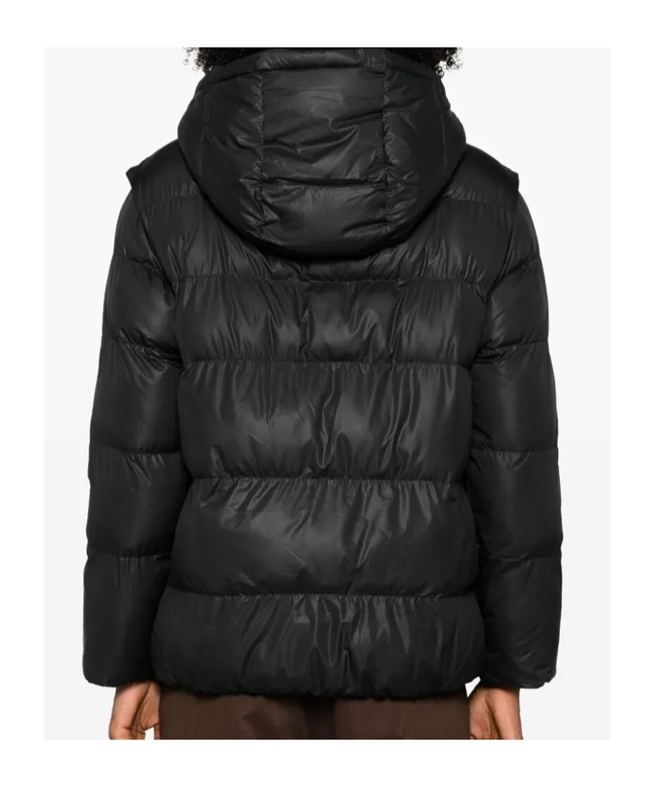 Patrizia Pepe Hooded Puffer Coat
