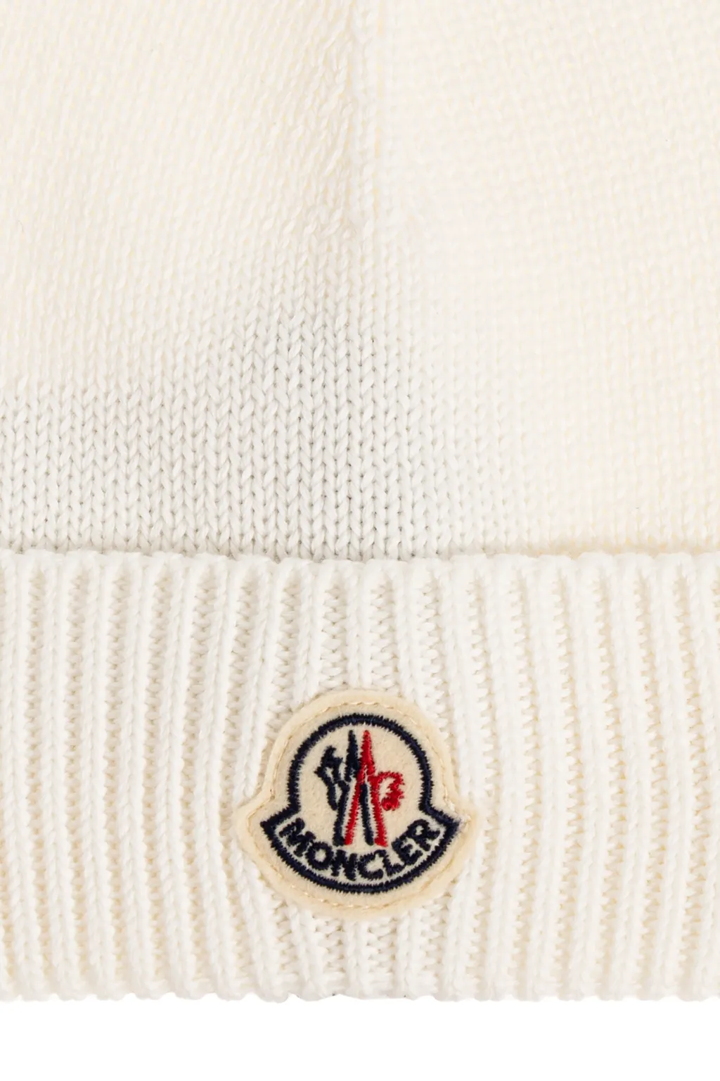 Moncler Enfant Logo Patch Beanie