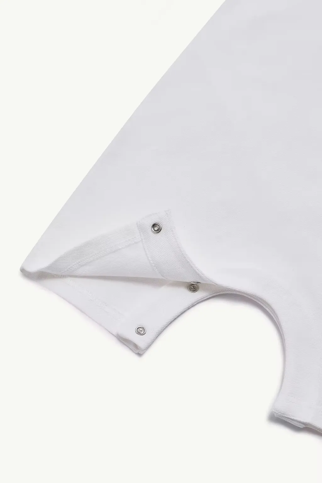 Logo Patch Polo-Collar Romper