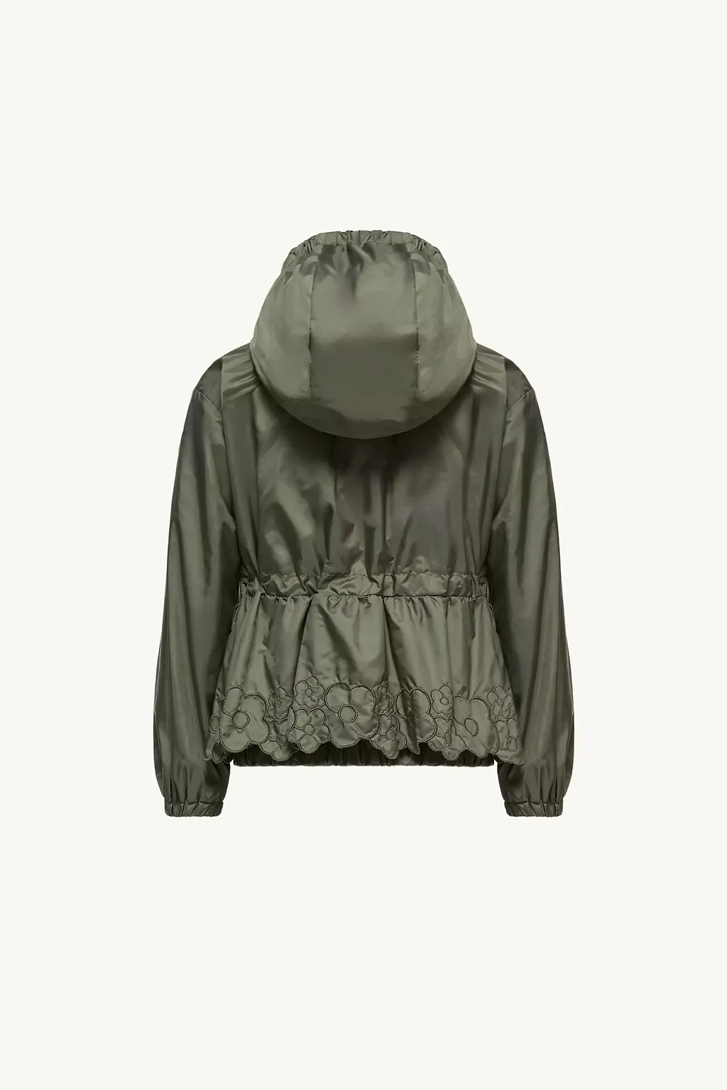 Moncler Enfant Manolya Flower Motif Hooded Jacket