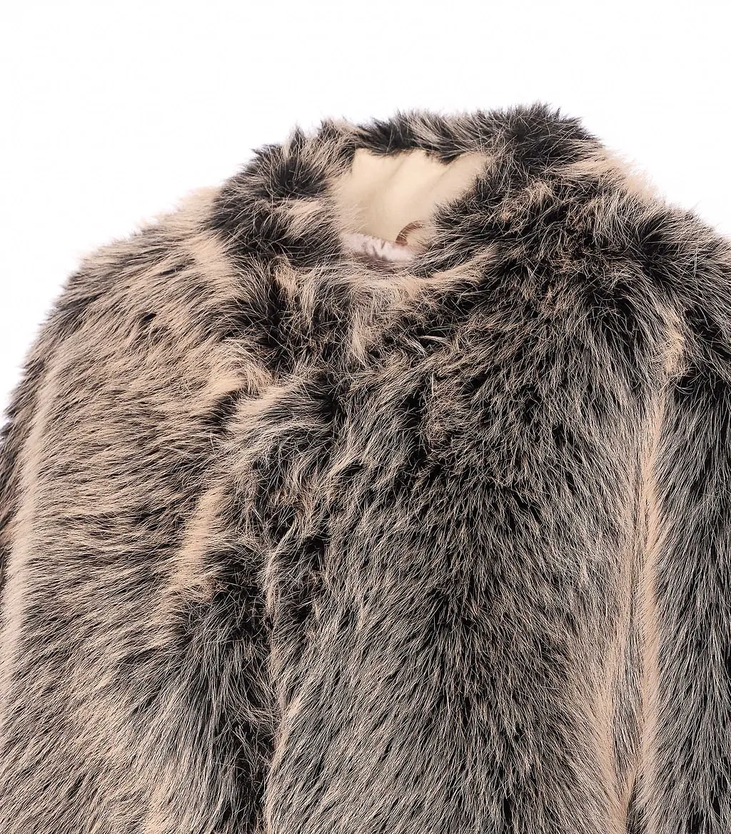 Patrizia Pepe Faux Fur Coat