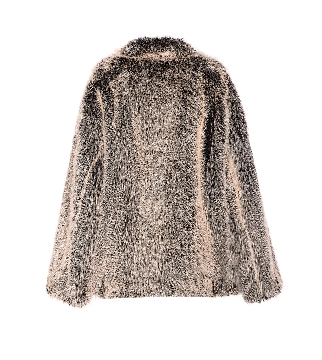 Patrizia Pepe Faux Fur Coat