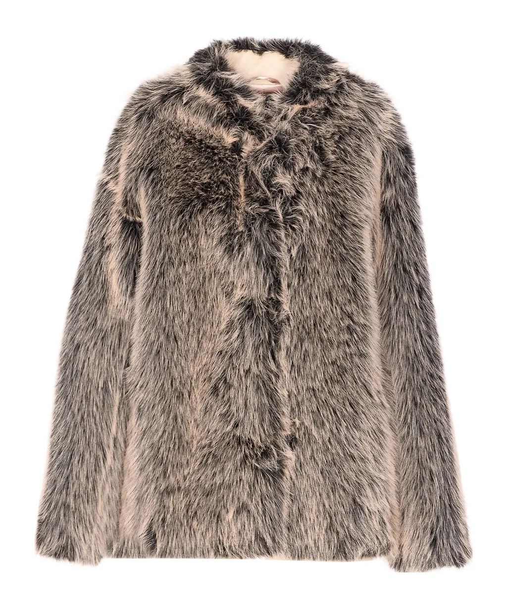 Patrizia Pepe Faux Fur Coat