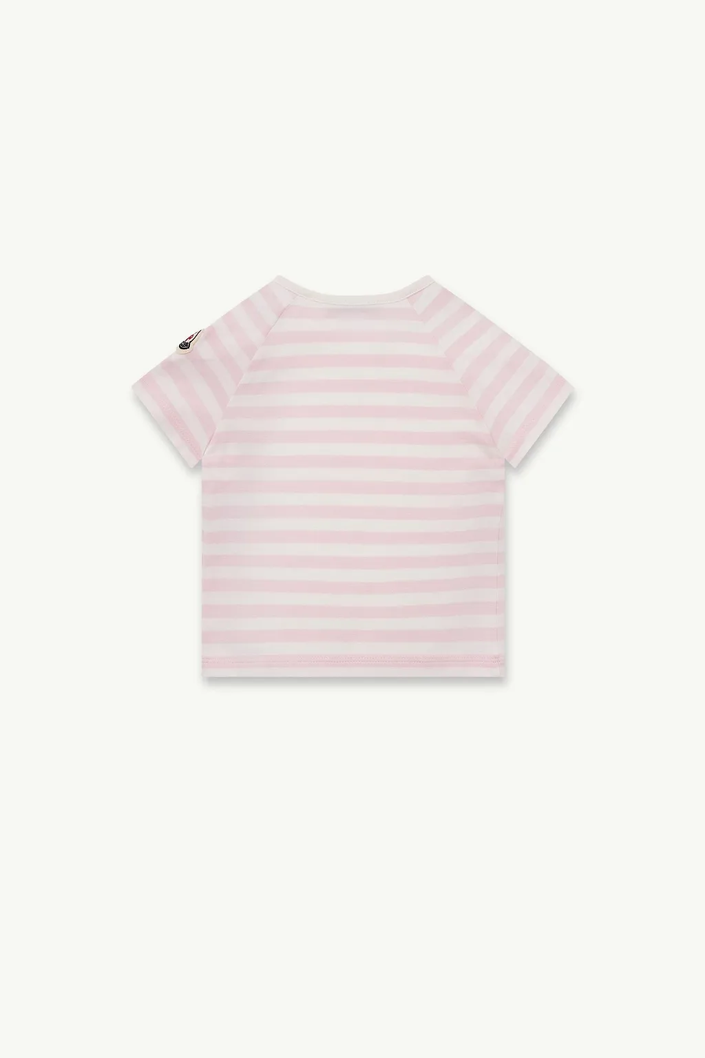 Moncler Enfant Striped Logo T-Shirt