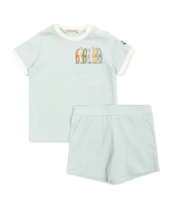 Moncler Enfant T-Shirt Shorts Set