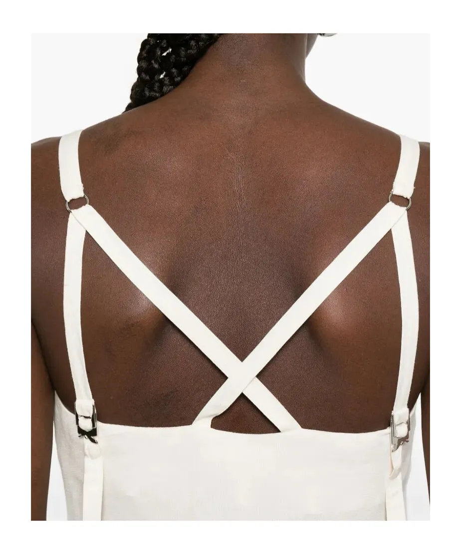 Square-Neck Slip Dress