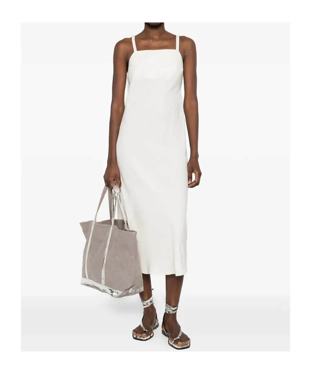 Square-Neck Slip Dress