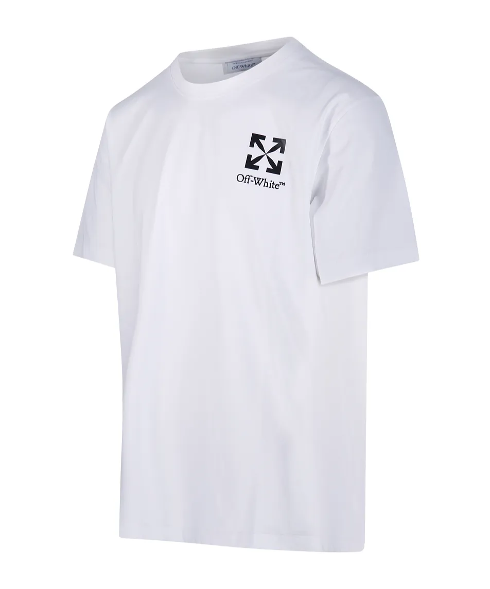 Off-White Logo Printed Crewneck T-Shirt