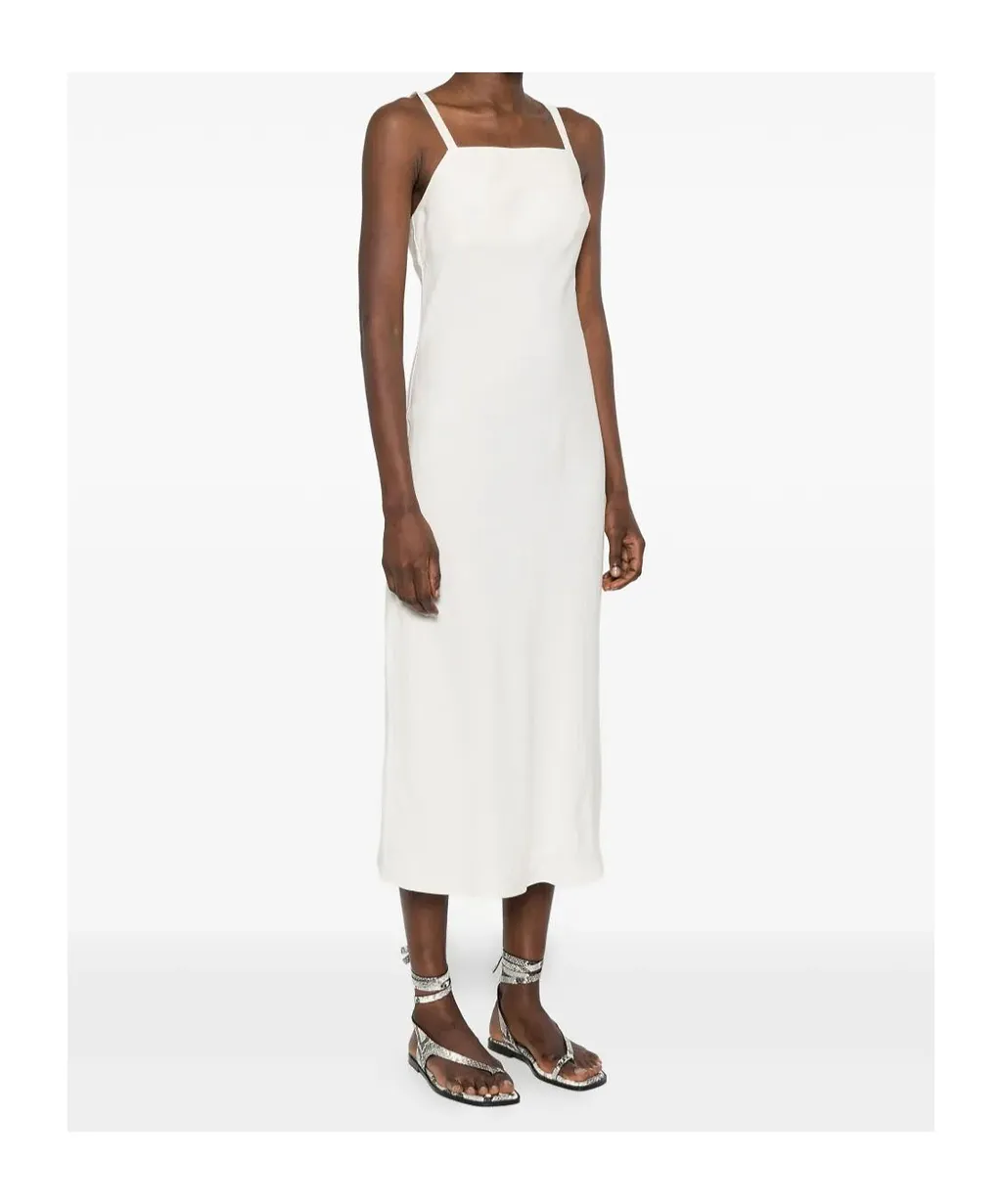 Square-Neck Slip Dress