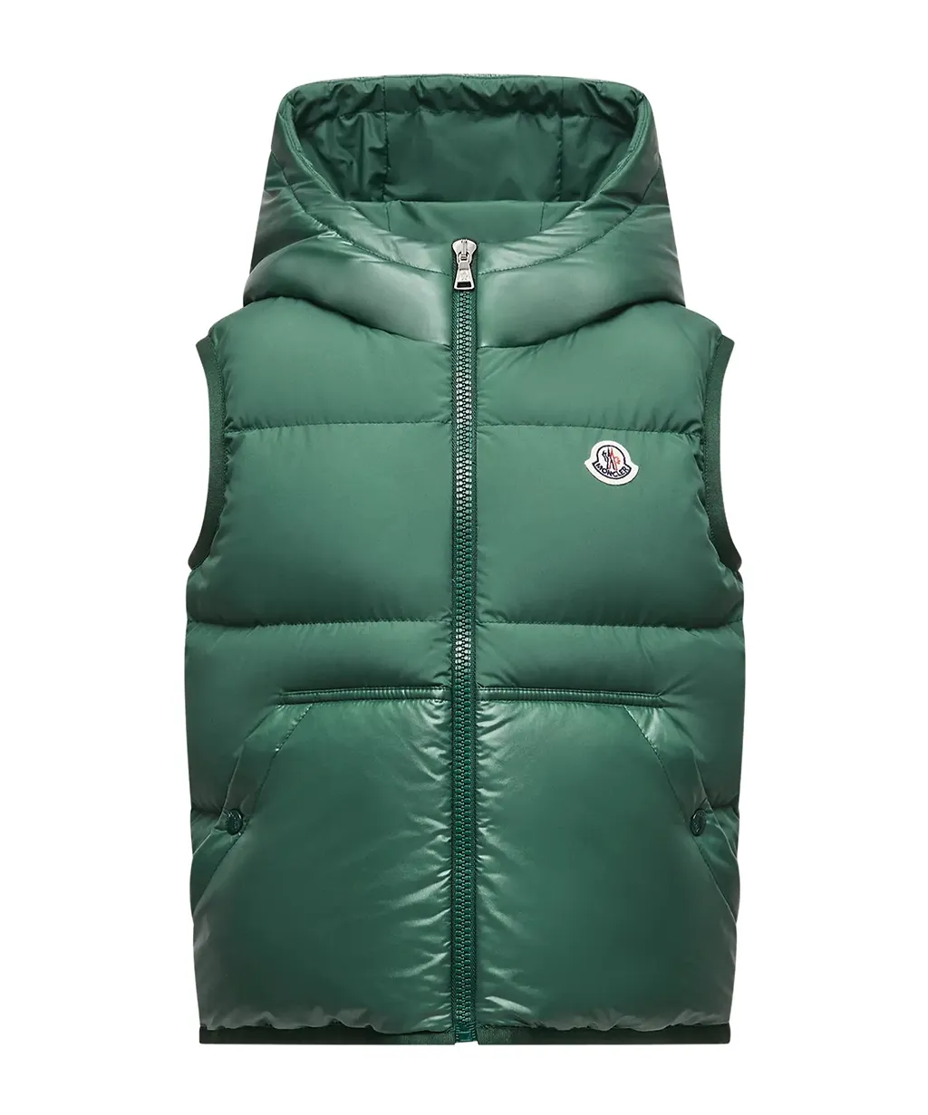 Moncler Enfant Voldan Hooded Down Vest