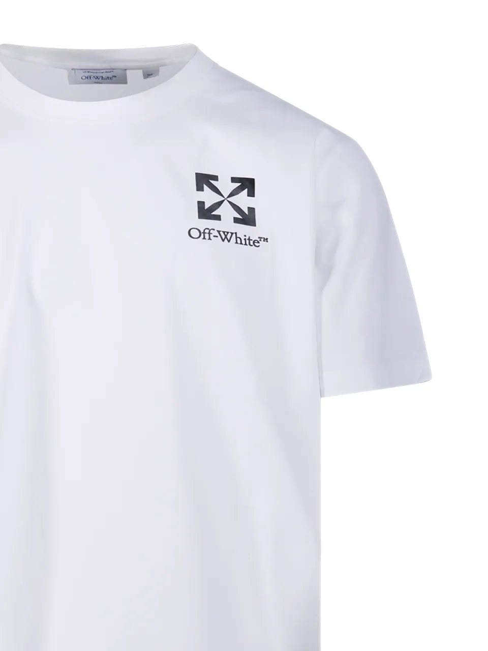 Off-White Logo Printed Crewneck T-Shirt