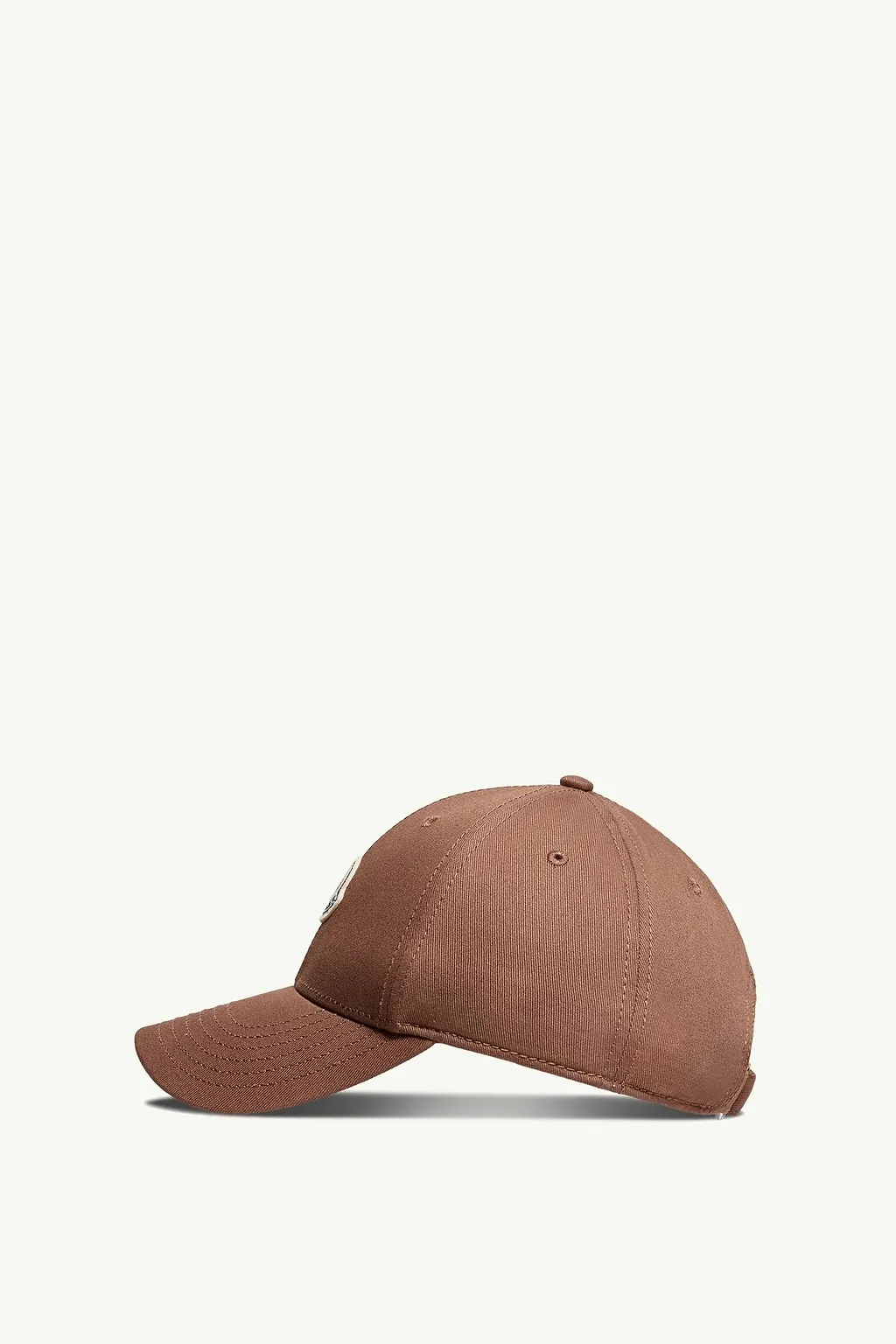 Moncler Gabardine Logo Patch Baseball Cap