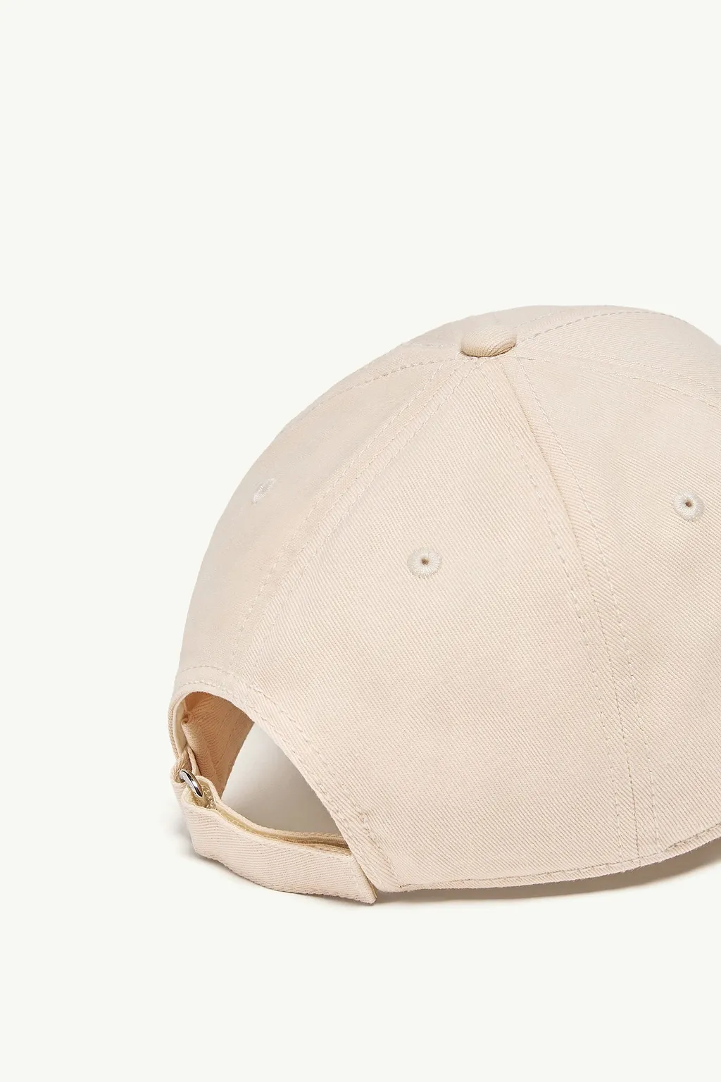 Gabardine Logo Patch Baseball Cap