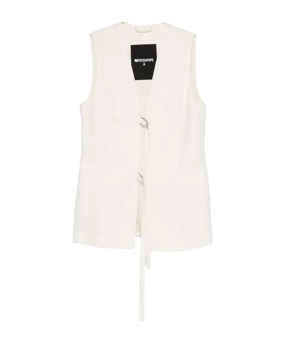 Tie-Detail Gilet