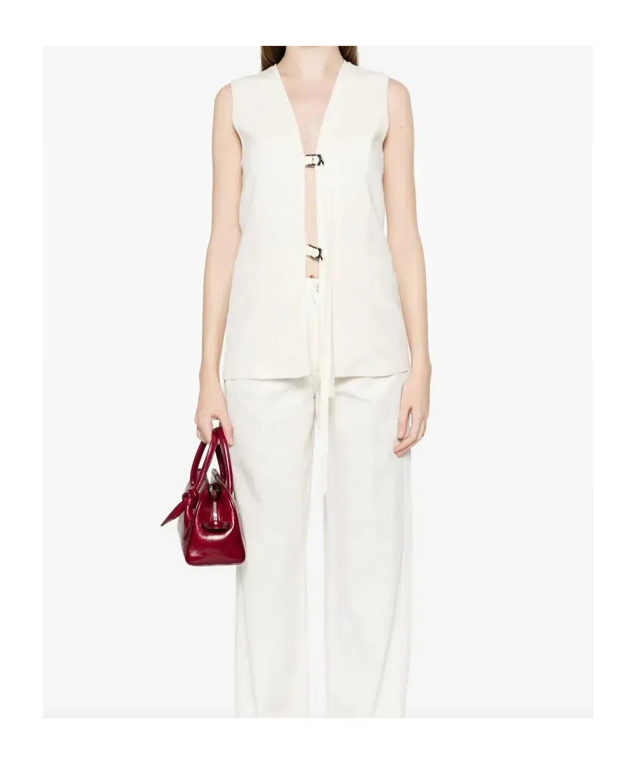 Tie-Detail Gilet