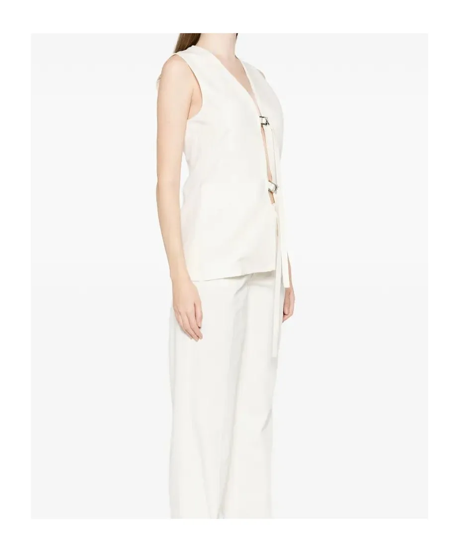 Tie-Detail Gilet