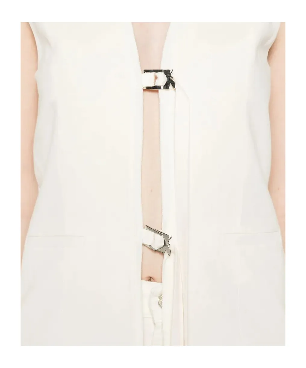 Tie-Detail Gilet