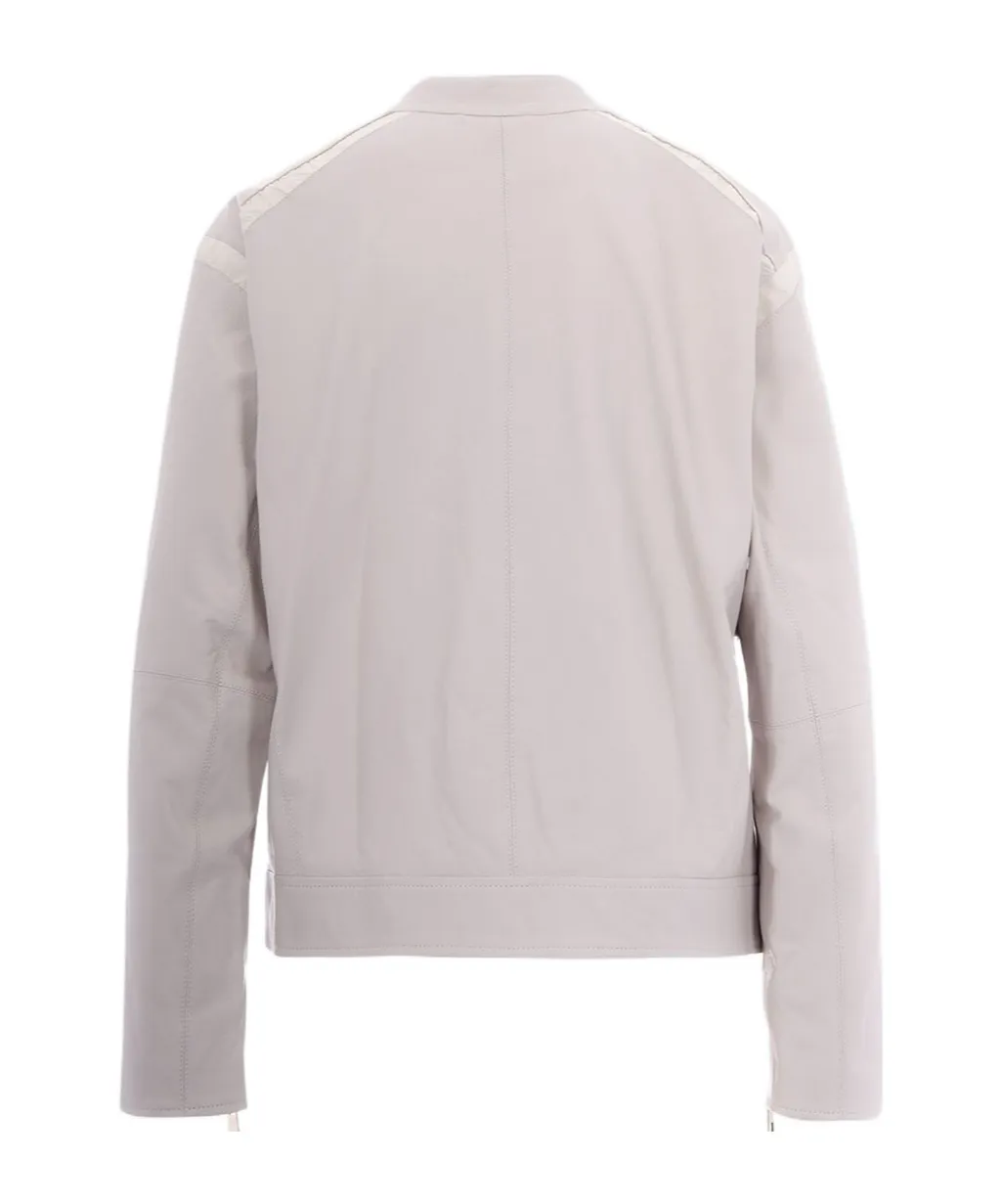 Patrizia Pepe Zip-Up Biker Jacket