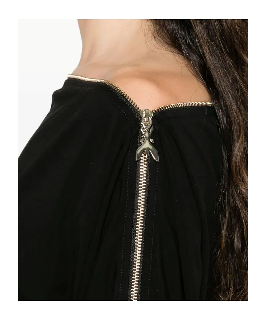 Zip-Detail Dress
