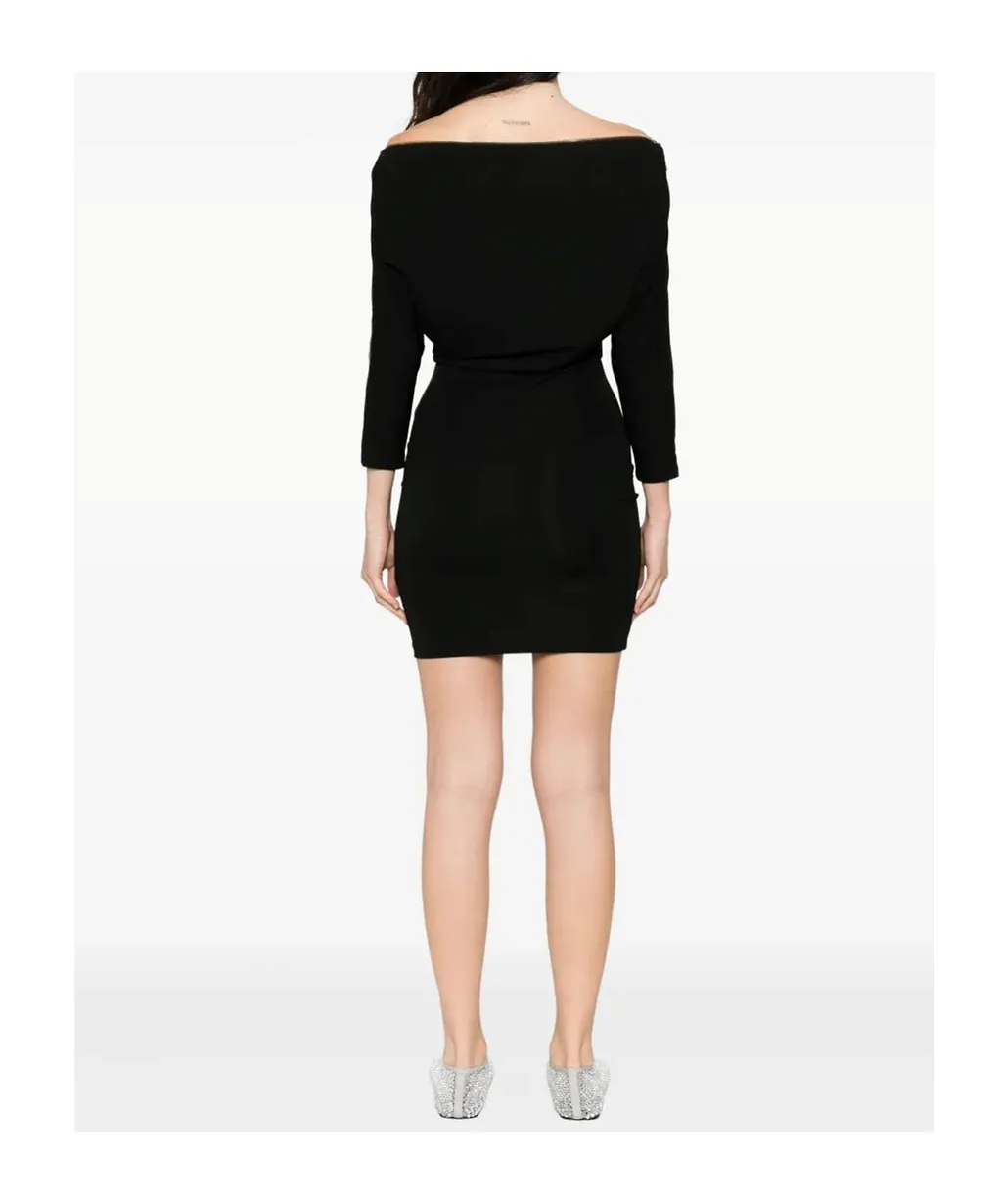 Zip-Detail Dress