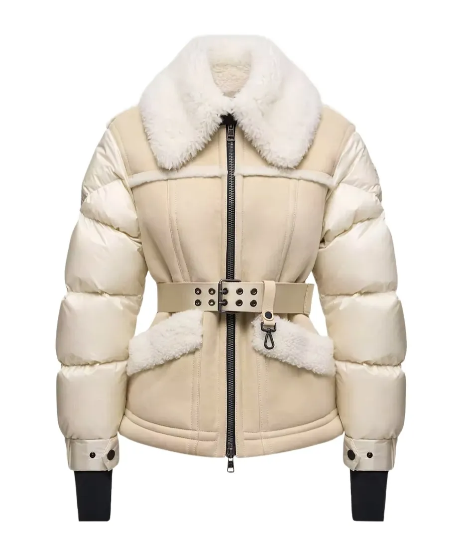 Alvernia Belted Puffer Jacket