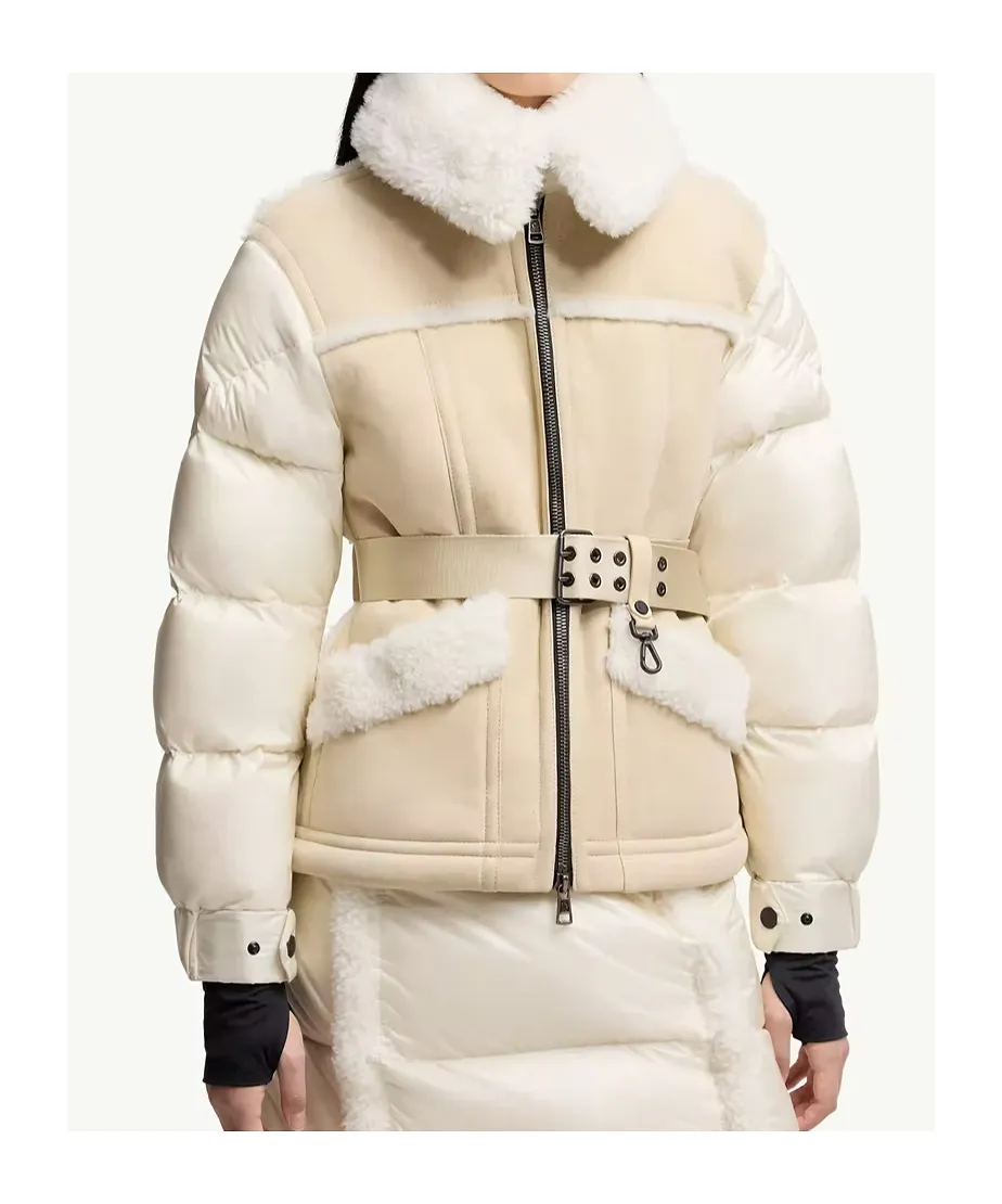 Alvernia Belted Puffer Jacket