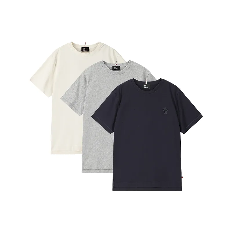 Moncler Grenoble Logo Three-Pack T-Shirts