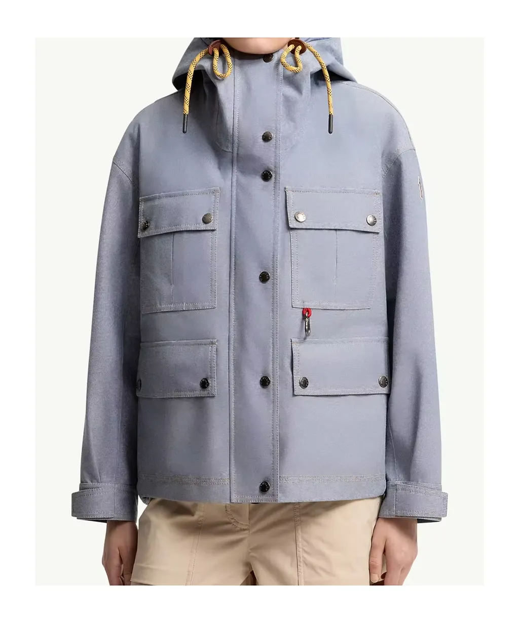 Moncler Grenoble Beziers Chambray Field Jacket
