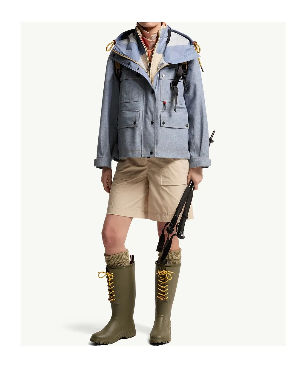 Moncler Grenoble Beziers Chambray Field Jacket