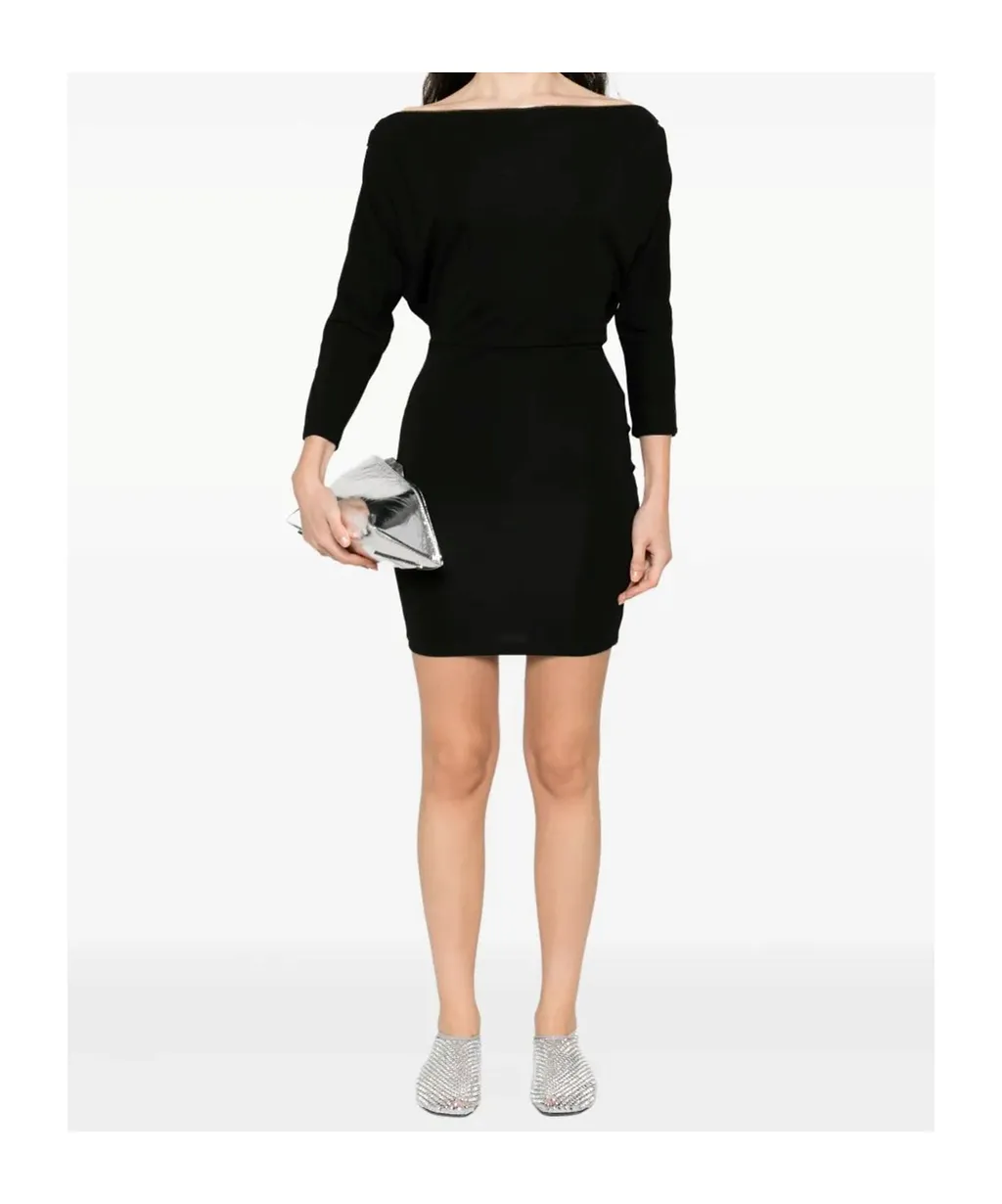 Zip-Detail Dress