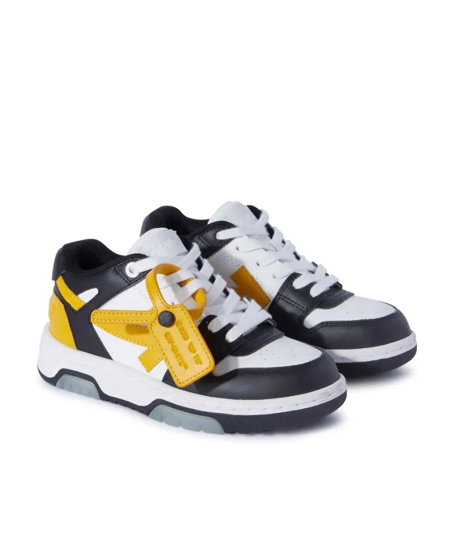 Off-White Kids Out Of Office Round Toe Sneakers