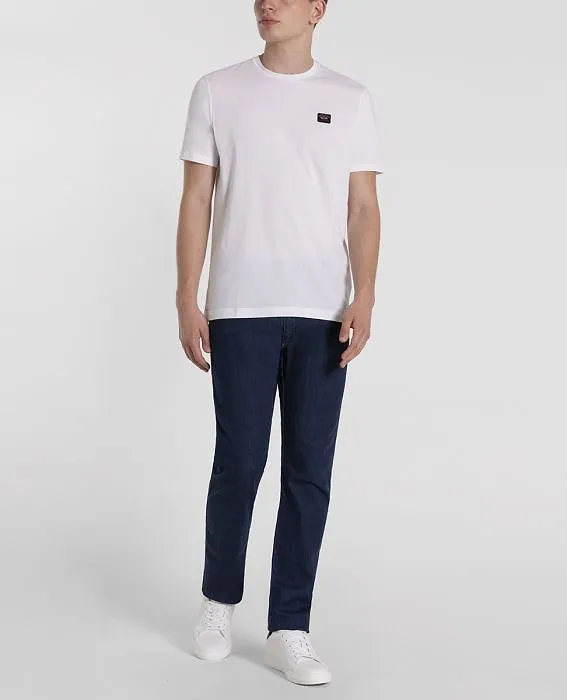 Paul & Shark Logo-Patch Round Neck T-Shirt