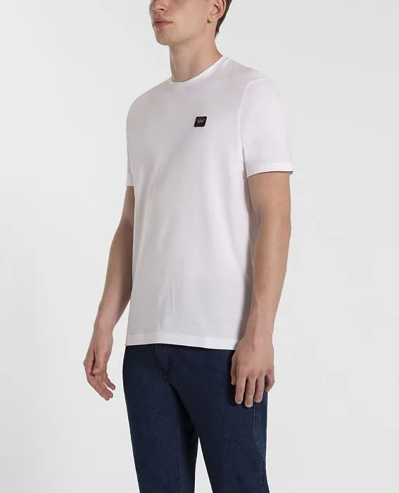 Paul & Shark Logo-Patch Round Neck T-Shirt