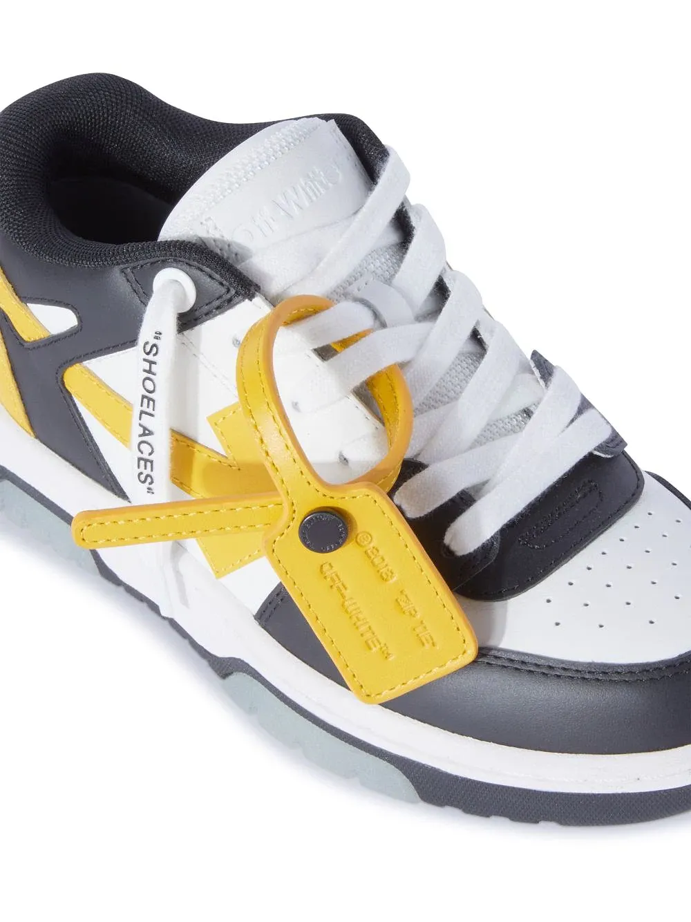 Off-White Kids Out Of Office Round Toe Sneakers