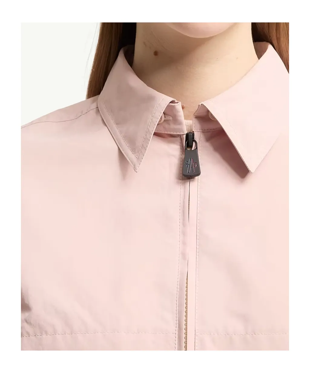 Moncler Grenoble Technical Froissé Long-Sleeved Shirt