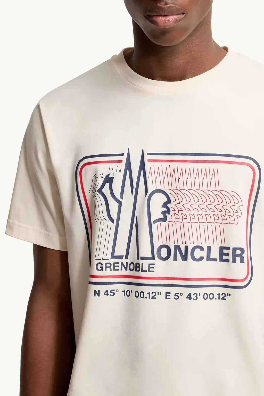 Moncler Grenoble Logo Printed Crewneck T-Shirt
