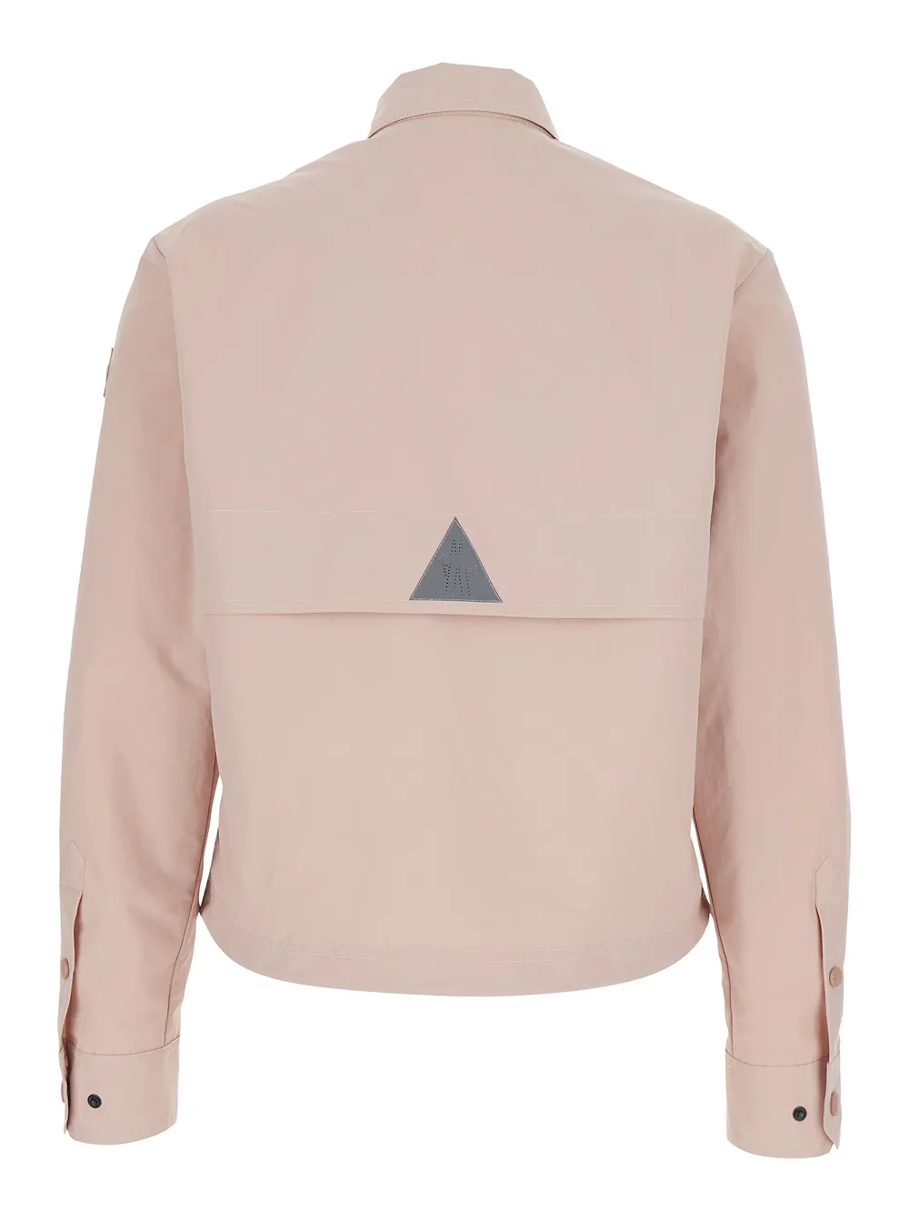 Moncler Grenoble Technical Froissé Long-Sleeved Shirt