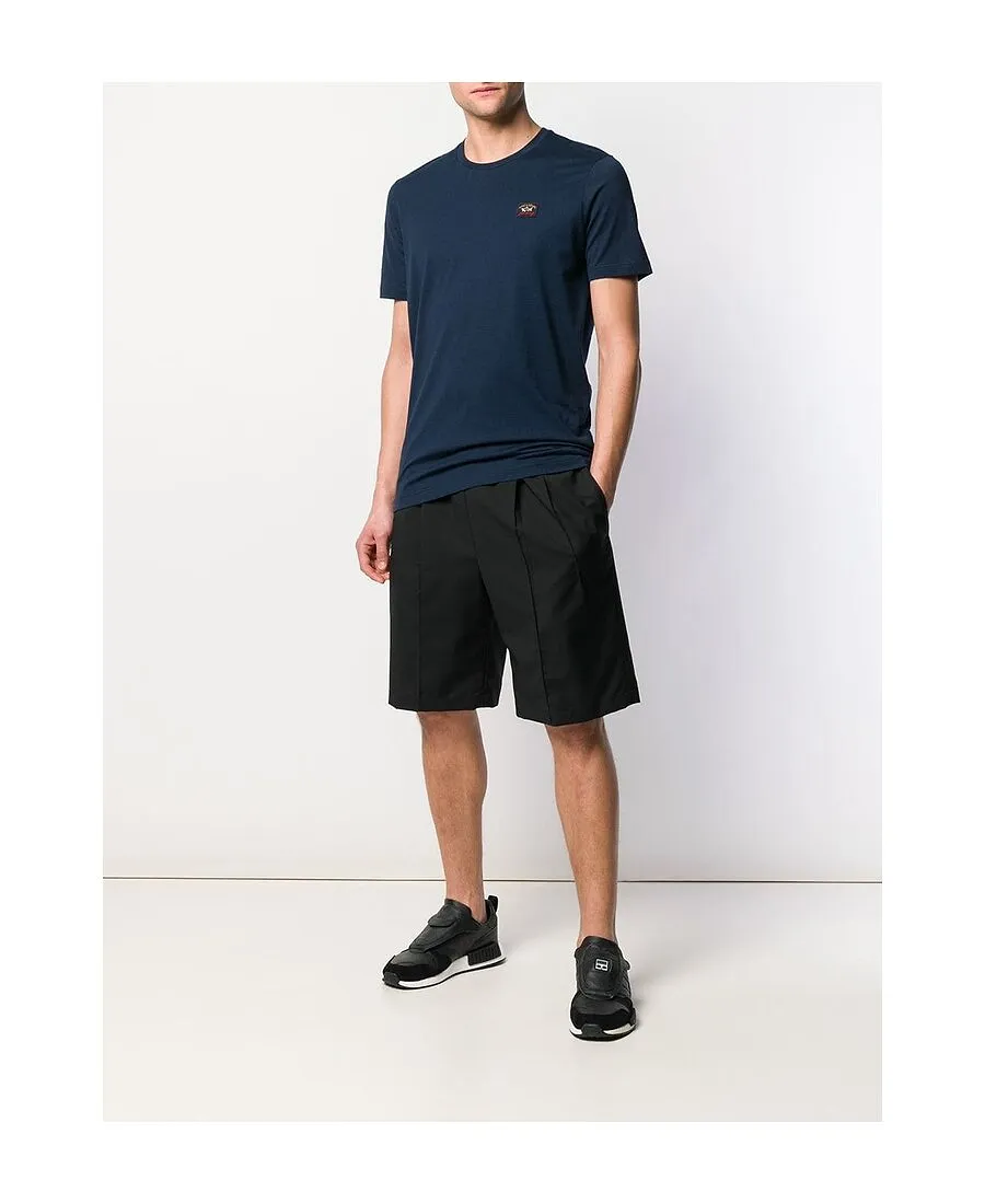 Paul & Shark Logo-Patch Round Neck T-Shirt