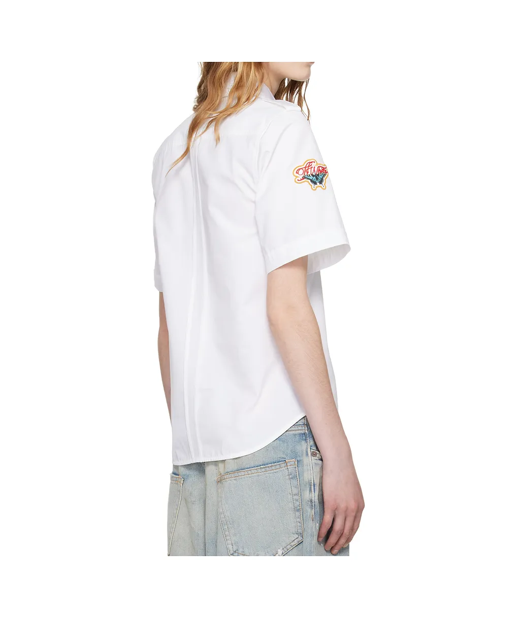 Popeline Short-Sleeved Shirt
