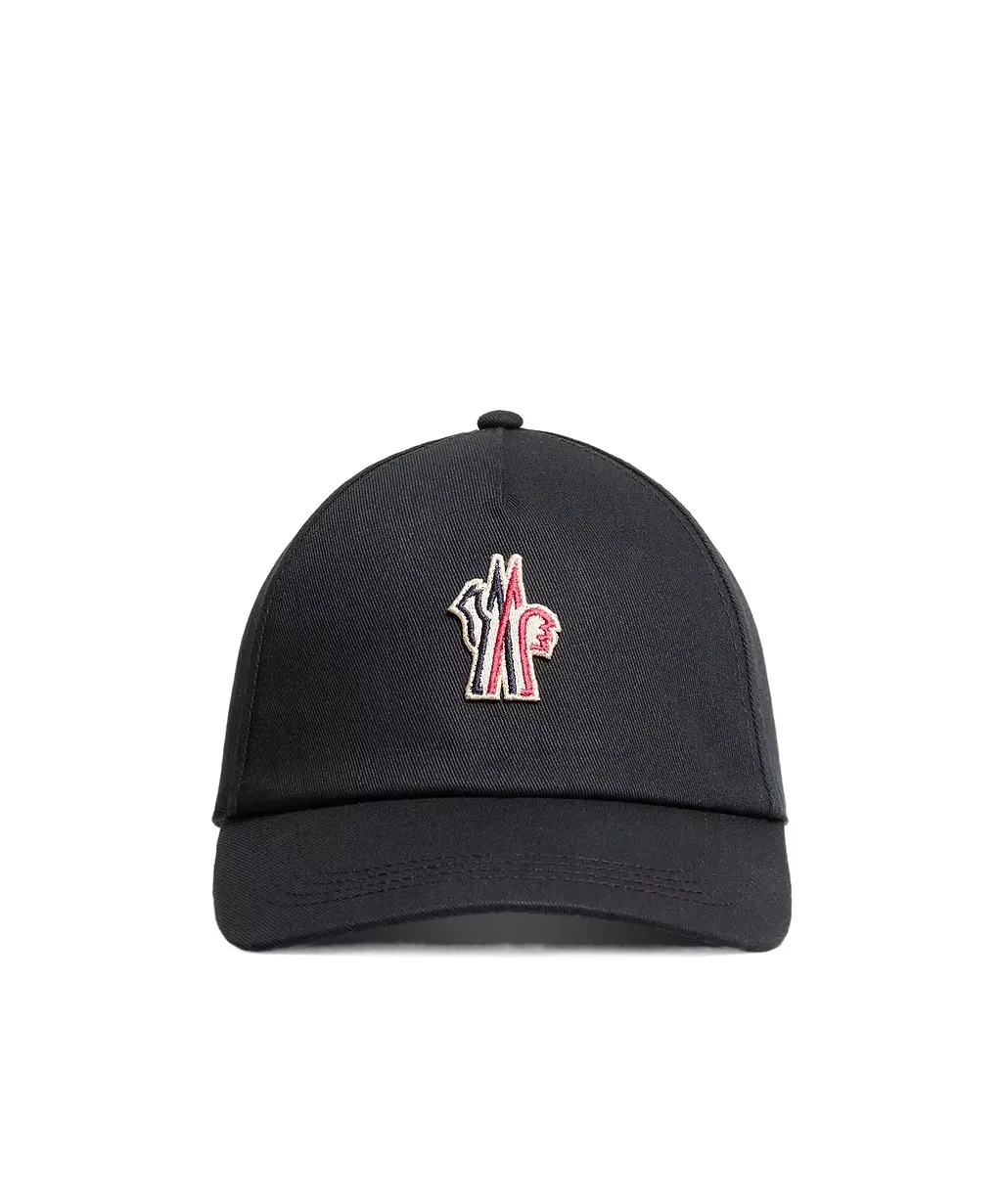 Moncler Grenoble Logo Patch Baseball Cap