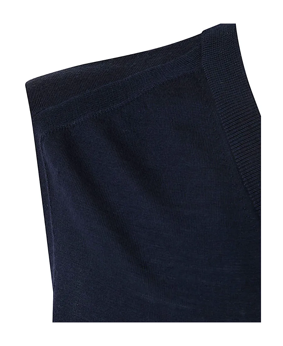 Fine-Knit Merino Vest