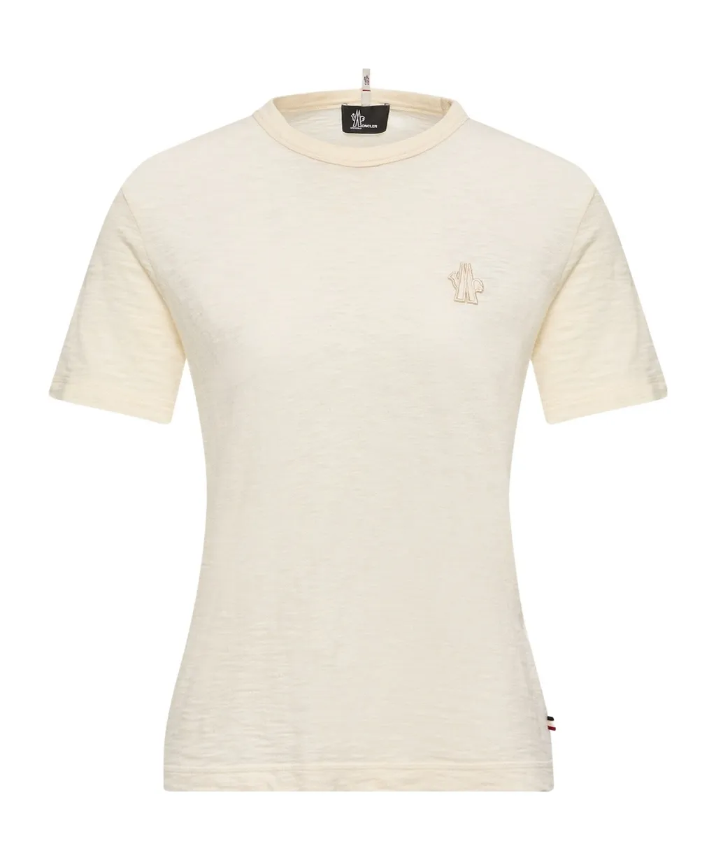 Moncler Grenoble Logo Detailed Crewneck T-Shirt