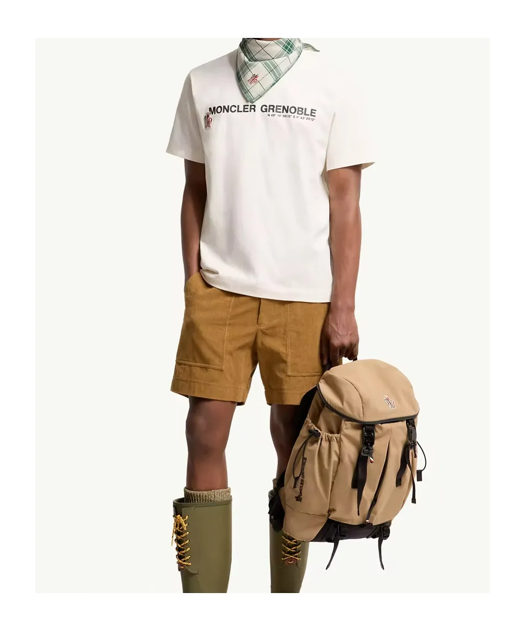 Moncler Grenoble Logo Detailed Crewneck T-Shirt