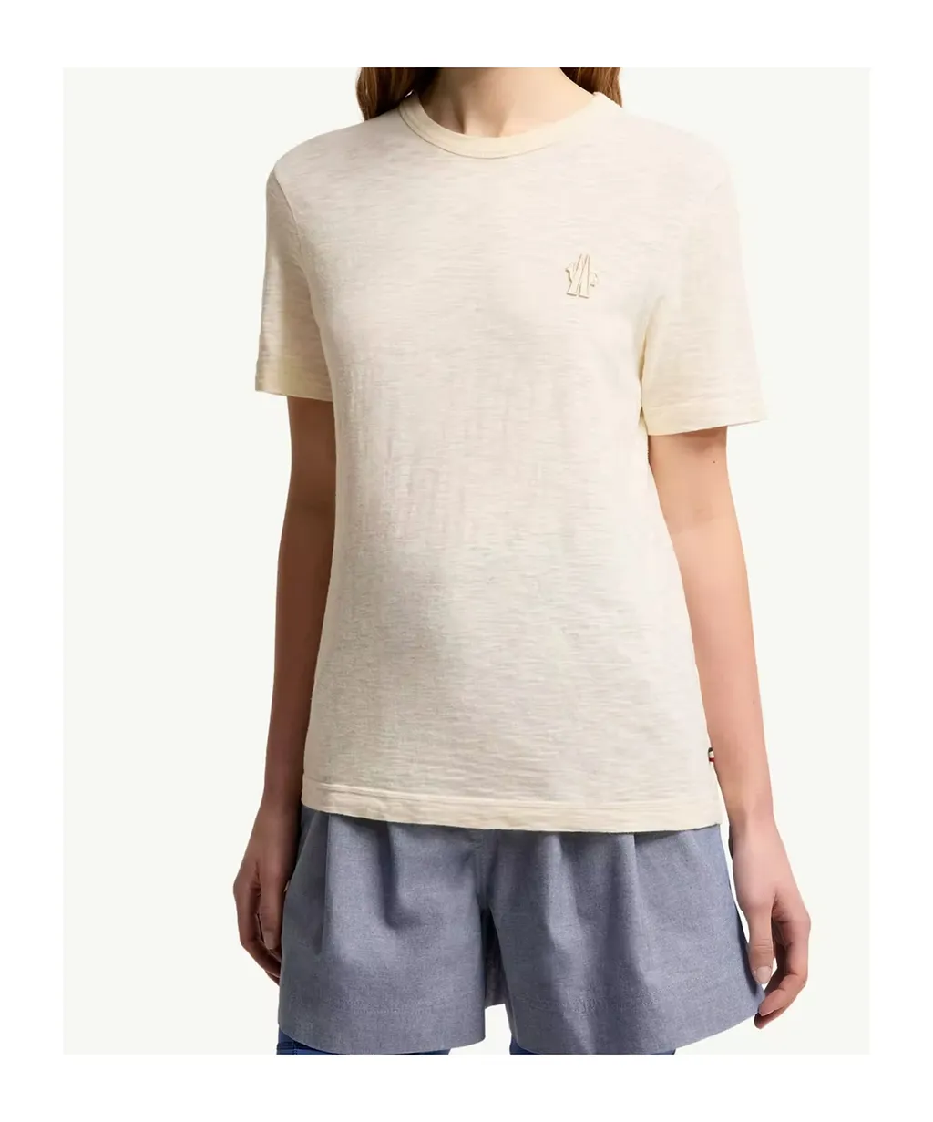 Moncler Grenoble Logo Detailed Crewneck T-Shirt