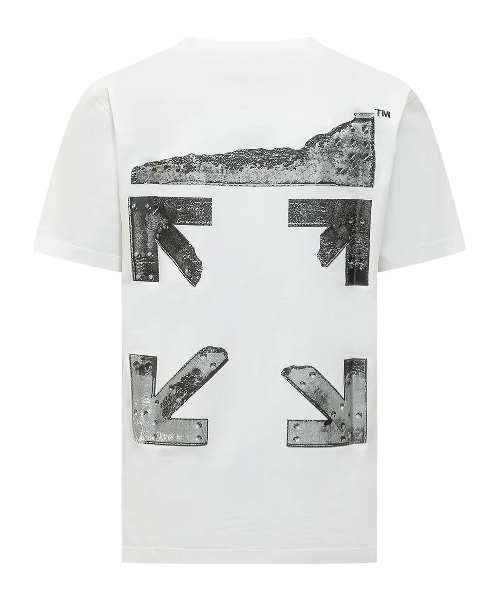 Arrow-Print Cotton T-Shirt