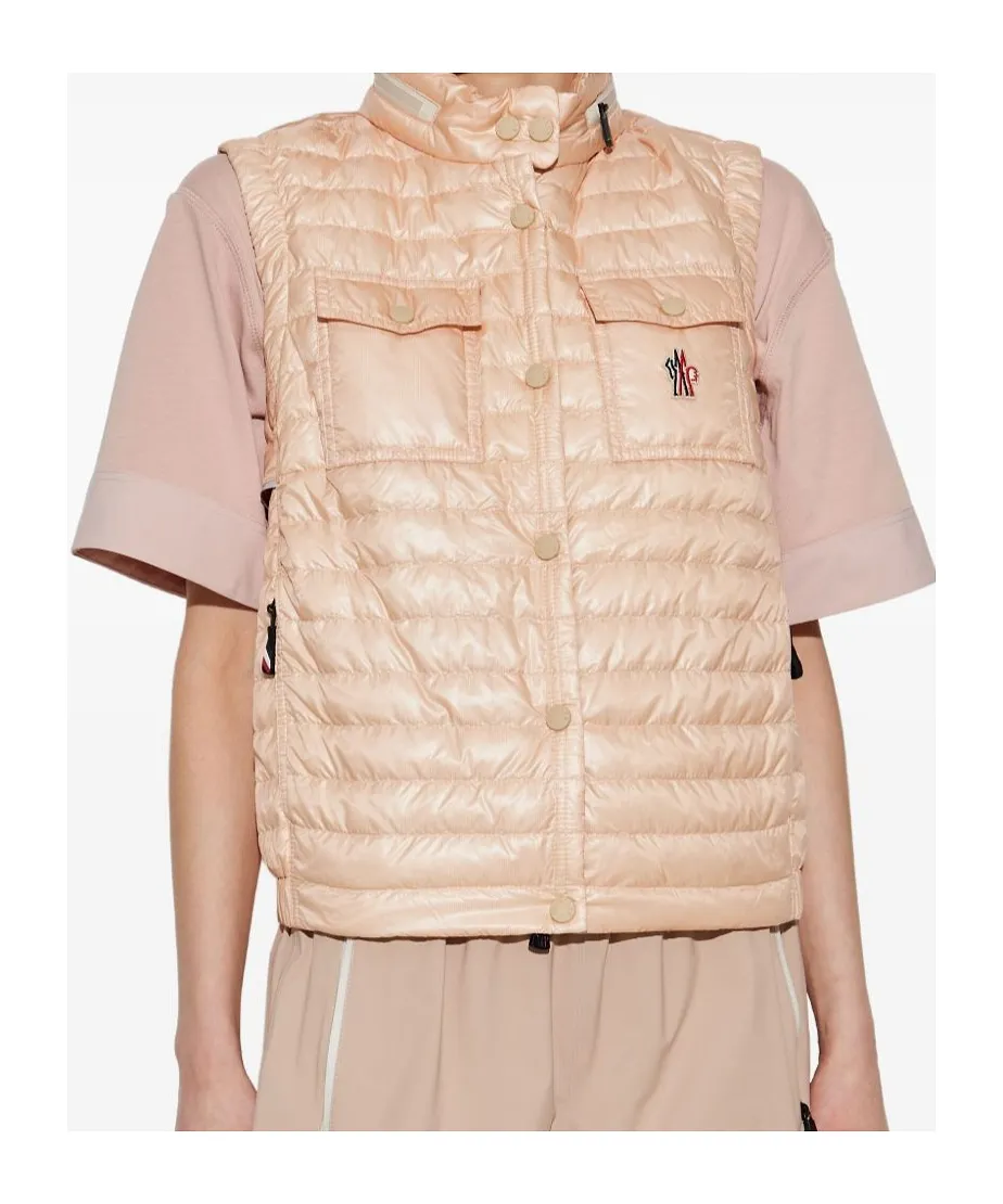 Moncler Grenoble Logo Patch Padded Gilet