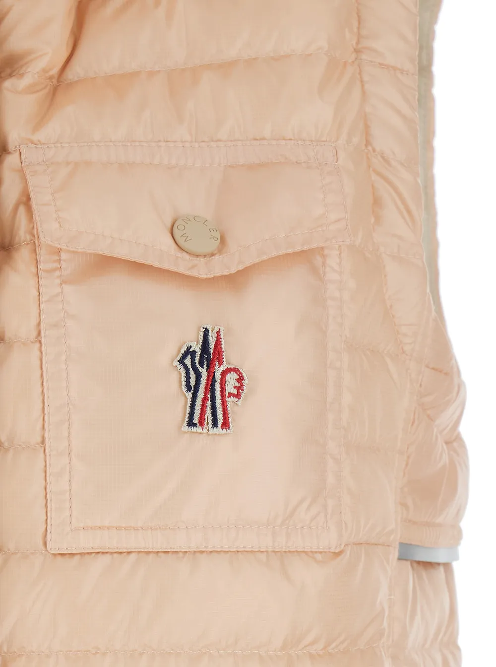 Moncler Grenoble Logo Patch Padded Gilet