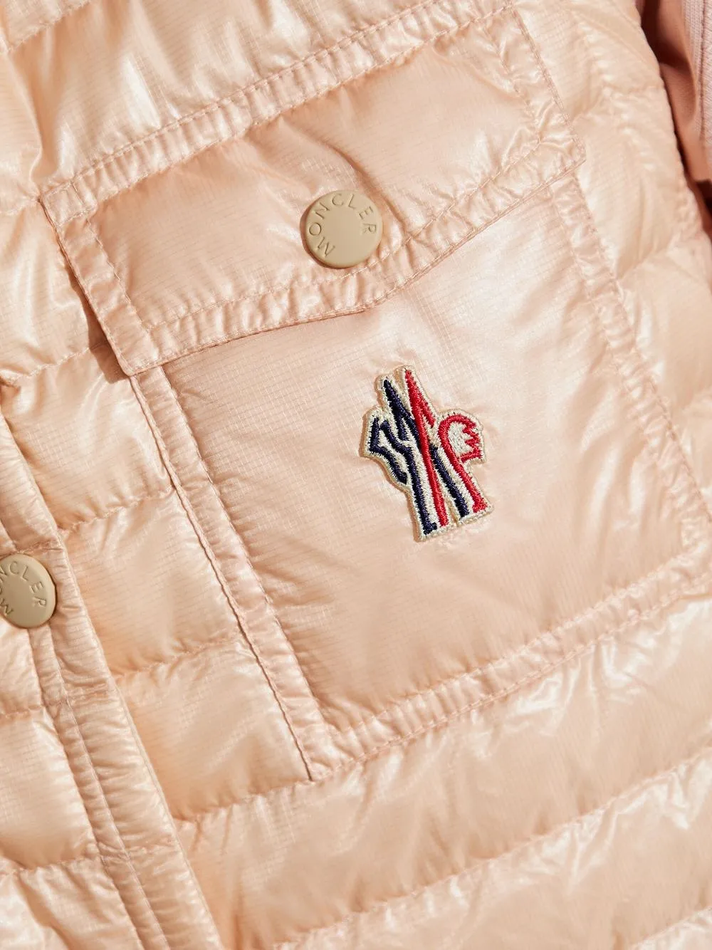 Moncler Grenoble Logo Patch Padded Gilet