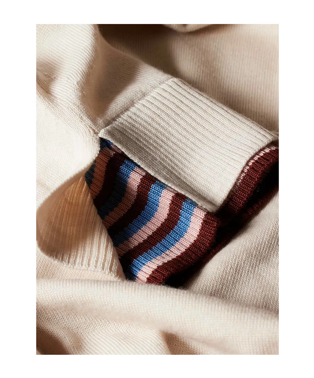 Paul Smith Long Sleeved Knitted Polp Shirt